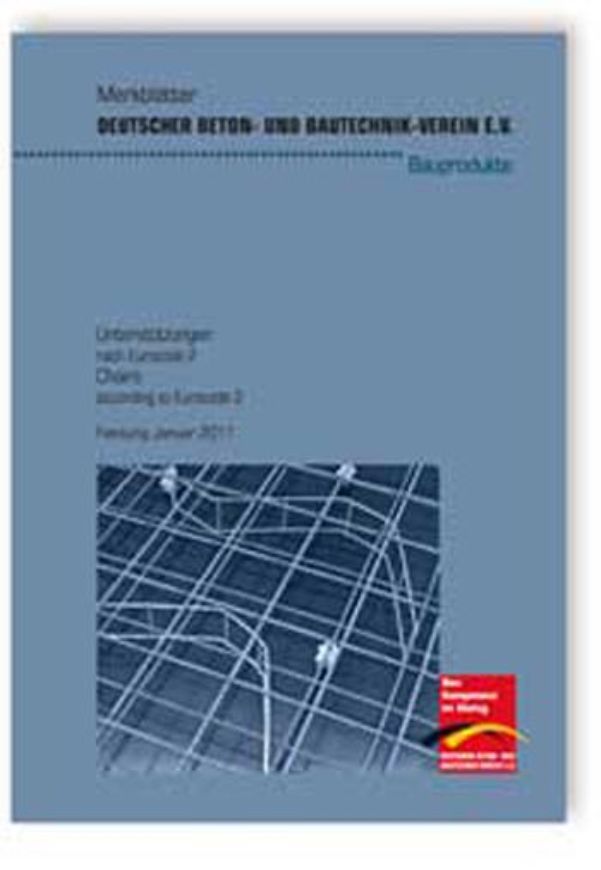 DBV Merkblatt Unterstützung nach Eurocode 2