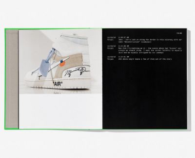 Something's off - Virgil Abloh. Nike. ICONS