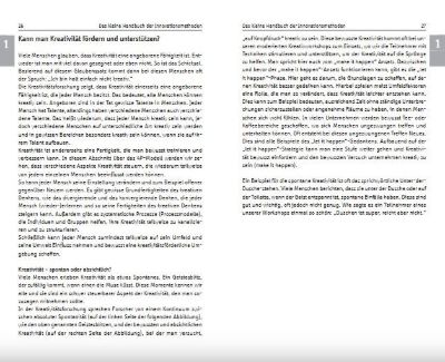 Denkwerkzeuge der Kreativität und Innovation