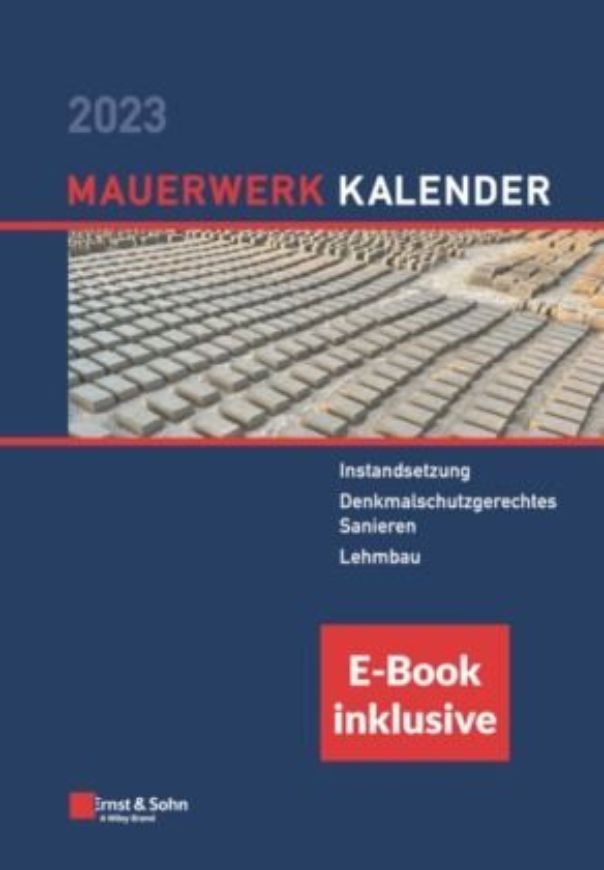 Mauerwerk-Kalender 2023 - Einzelbezug
