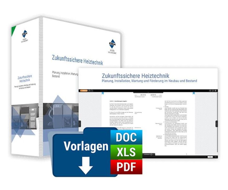 Zukunftssichere Heiztechnik - Premium Ausgabe inkl. Online-Ausgabe mit praktischen Zusatzfunktionen