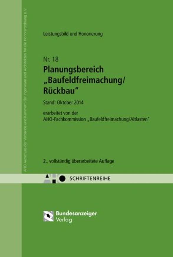 AHO - Heft Nr. 18