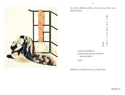 Haiku der Jahreszeiten.