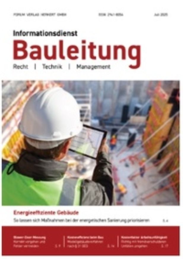 Informationsdienst Bauleitung - Premium