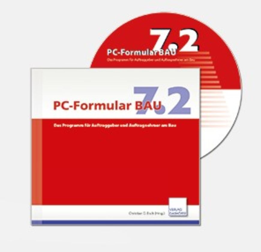 PC-Formular Bau CD-ROM Version 7.2