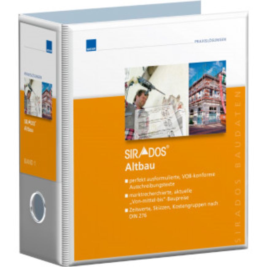 SIRADOS Loseblattwerk Altbau