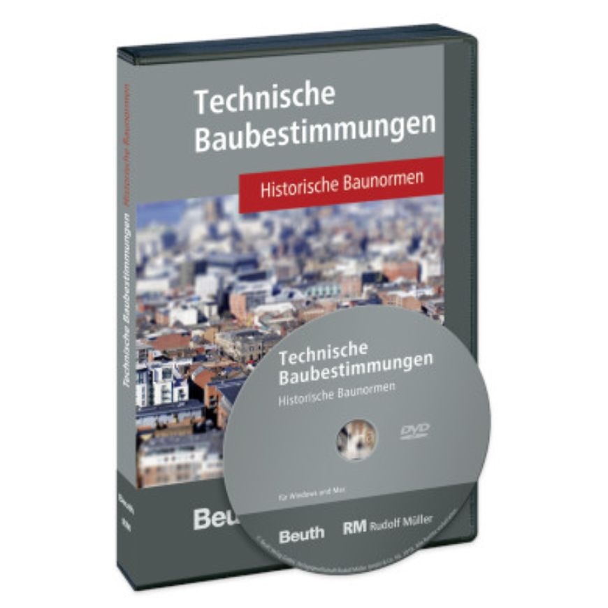 Technische Baubestimmungen - Historische Baunormen - DVD