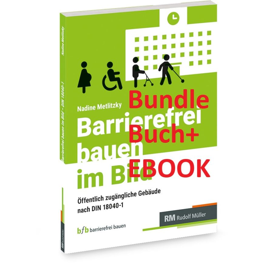 Barrierefrei Bauen im Bild  Bundle Buch+EBOOK