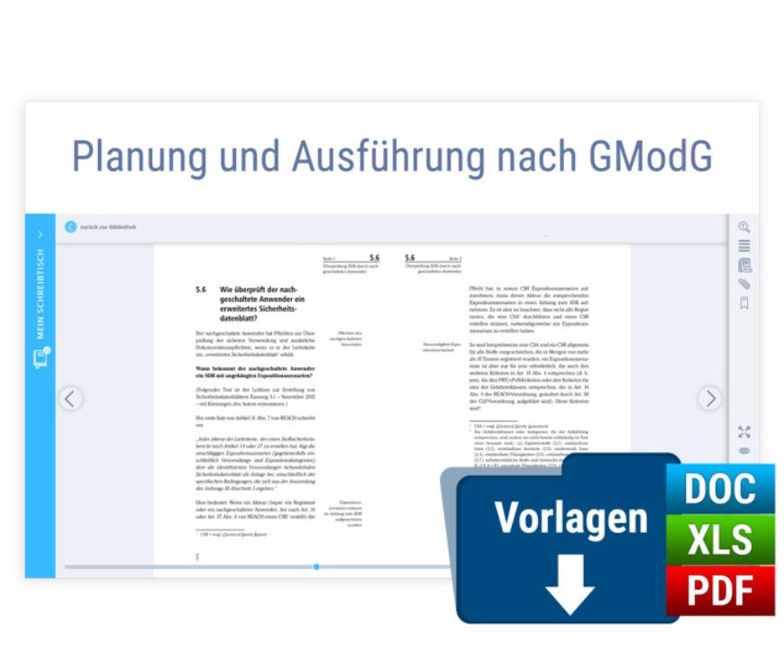 Planung und Ausführung nach GModG  ONLINE Jahresabonnement