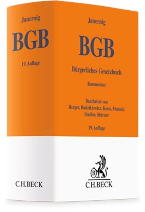 Bürgerliches Gesetzbuch (BGB), Kommentar